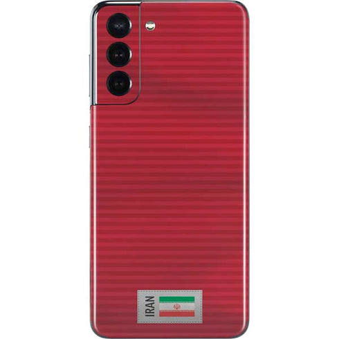 Iran Soccer Flag Galaxy S21 5G Skin